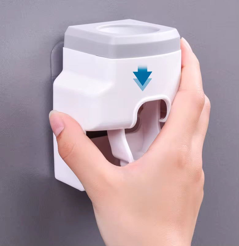 Smart Wall-Mount Toothpaste Dispenser (No Mess, No Waste)