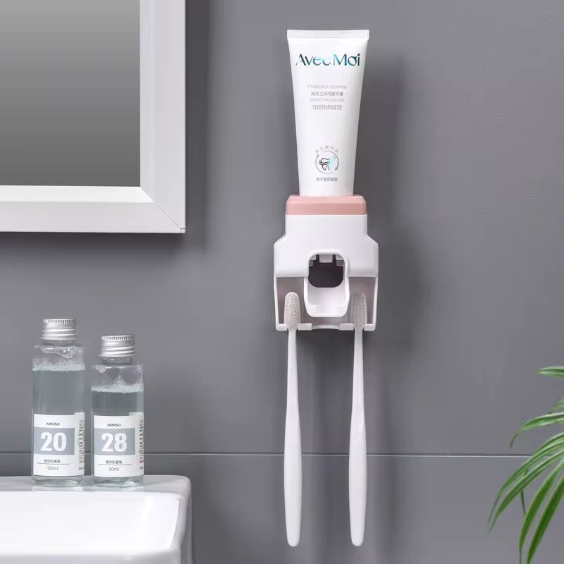 Smart Wall-Mount Toothpaste Dispenser (No Mess, No Waste)