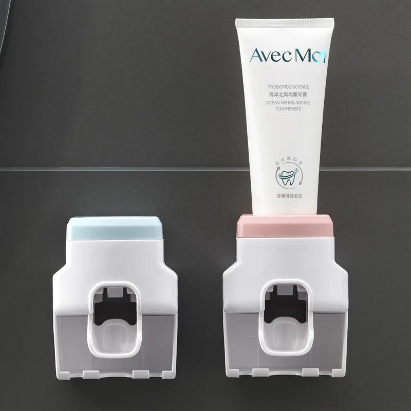 Smart Wall-Mount Toothpaste Dispenser (No Mess, No Waste)